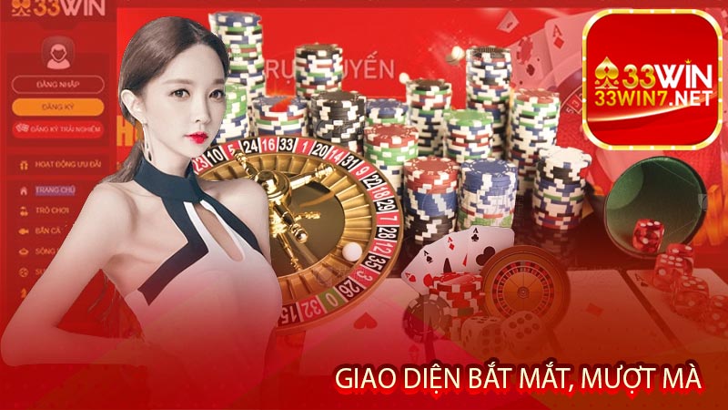 Giao diện bắt mắt, mượt mà