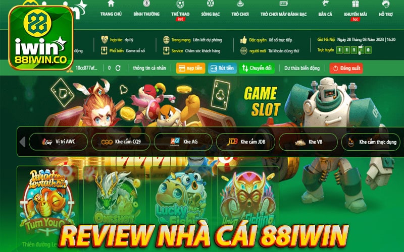 88iwin review nhà cái uy tín nhận khuyến mãi 88k miễn phí