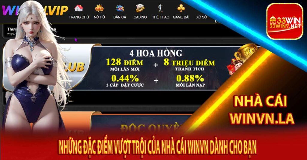 Những đặc điểm vượt trội của nhà cái Winvn dành cho bạn